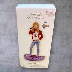 Hallmark Keepsake 2009 Disney Hannah Montana Christmas Tree Ornament